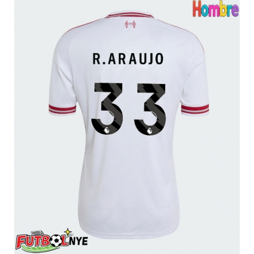 Camiseta Liverpool Ronald Araujo #33 Visitante Equipación 2026-27 manga corta